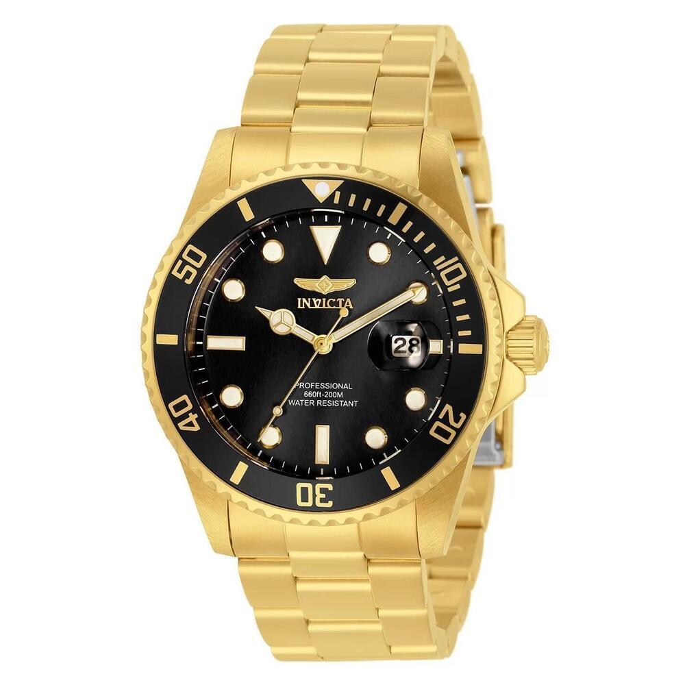 NWT Invicta 33271 Pro Diver | 3-Hand | Black | Men's Watch